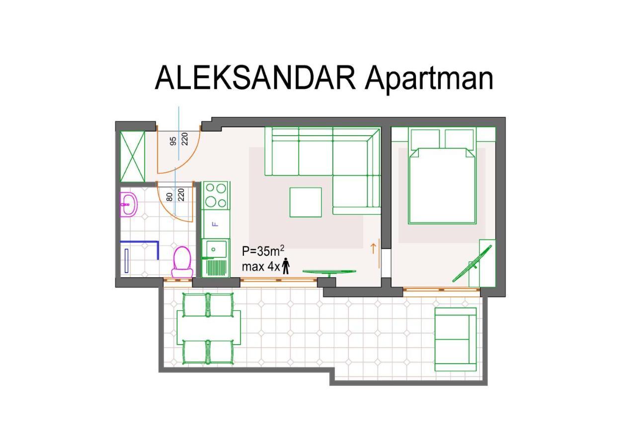 Mago Apartments Nea Kallikrateia Buitenkant foto
